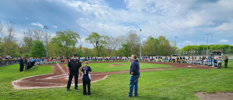 2026 Opening Day - Softball Little League Pledge Reading